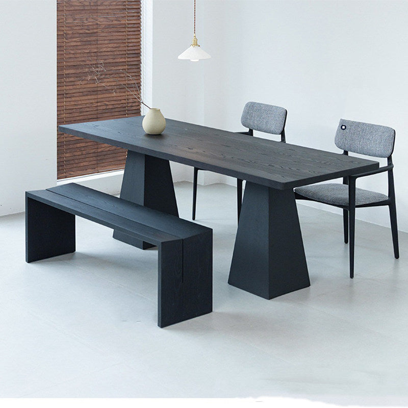 Minimalist Solid Wood Table Nordic Ash Dining Work Table