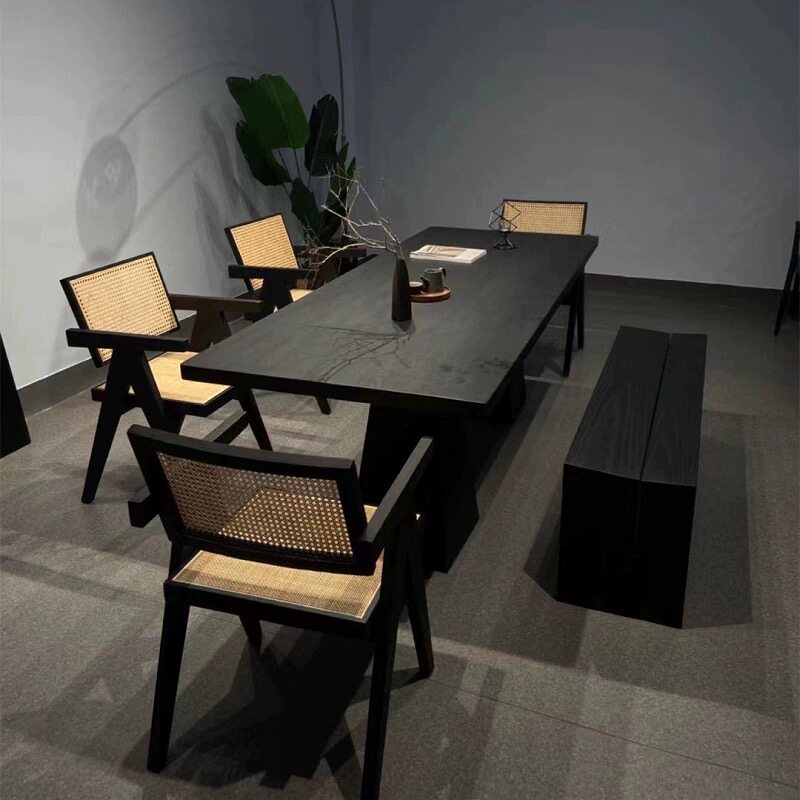 Minimalist Solid Wood Table Nordic Ash Dining Work Table